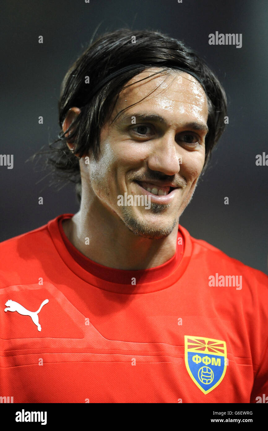 Soccer FIFA World Cup Qualifying Group A Macedonia v Scotland