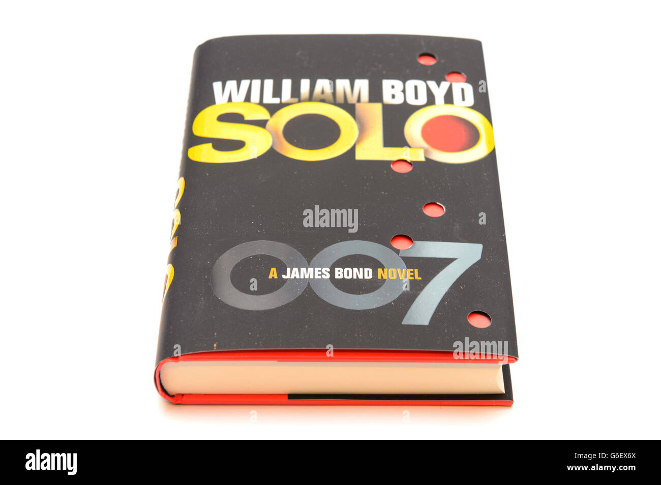 The cover of the new James Bond novel written by William Boyd. Stock Photo
