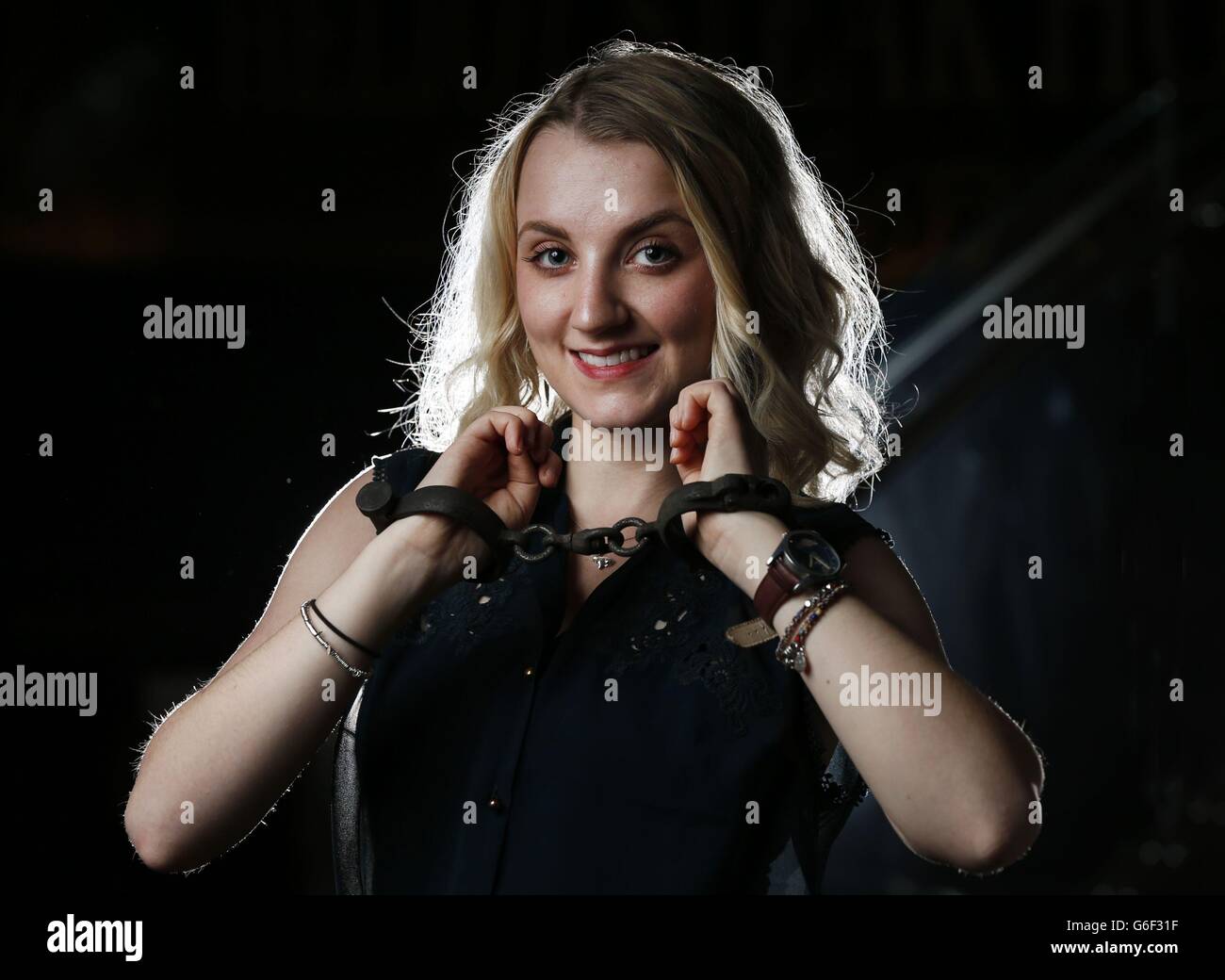 Evanna Lynch photocall - London Stock Photo