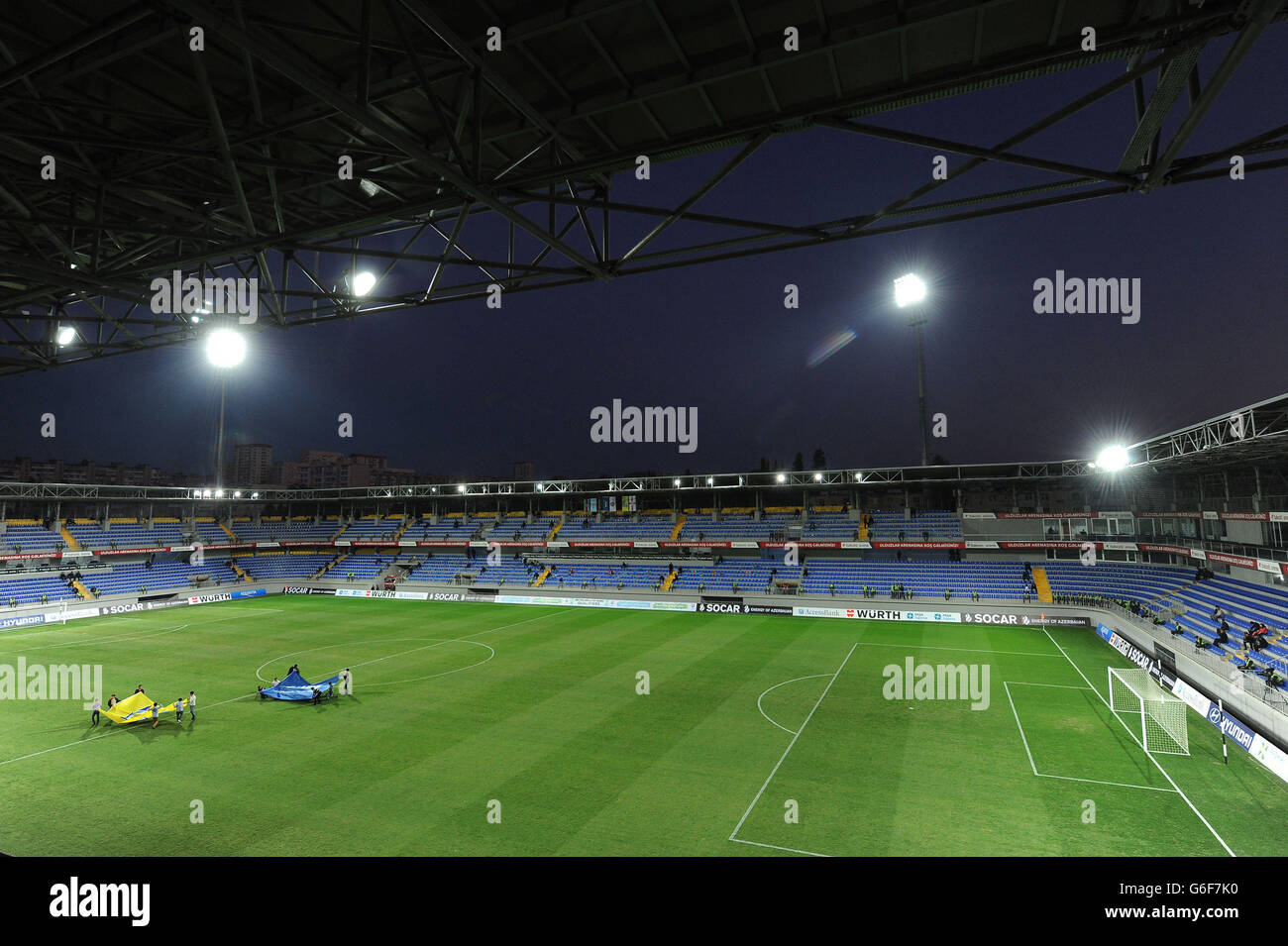 General view of the Bakcell Arena before the FIFA World Cup Qualifying ...