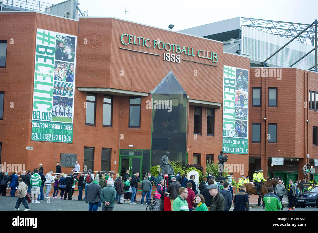 Soccer Scottish Premiership Celtic v St Johnstone Celtic Park