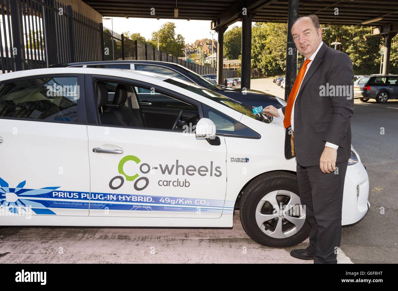 Norman Baker MP, Under Secretary of State for Transport, at Lewes