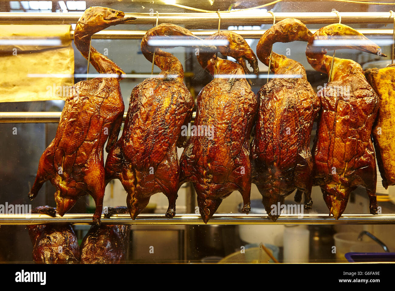 Chinese Roasted Duck, Singapore, at a hawker stall Stock Photo - Alamy
