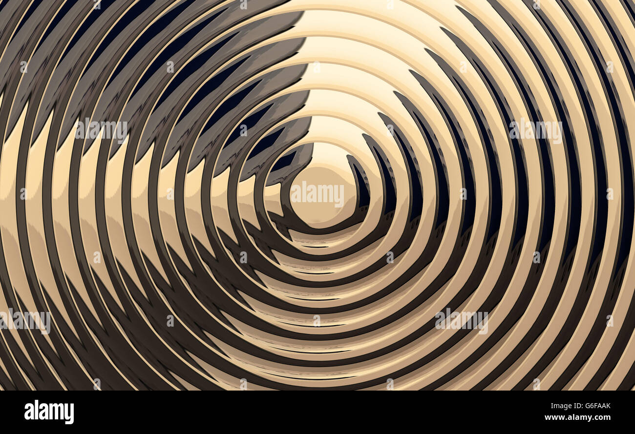 metallic spiral background glossy illustration 3d render Stock Photo ...