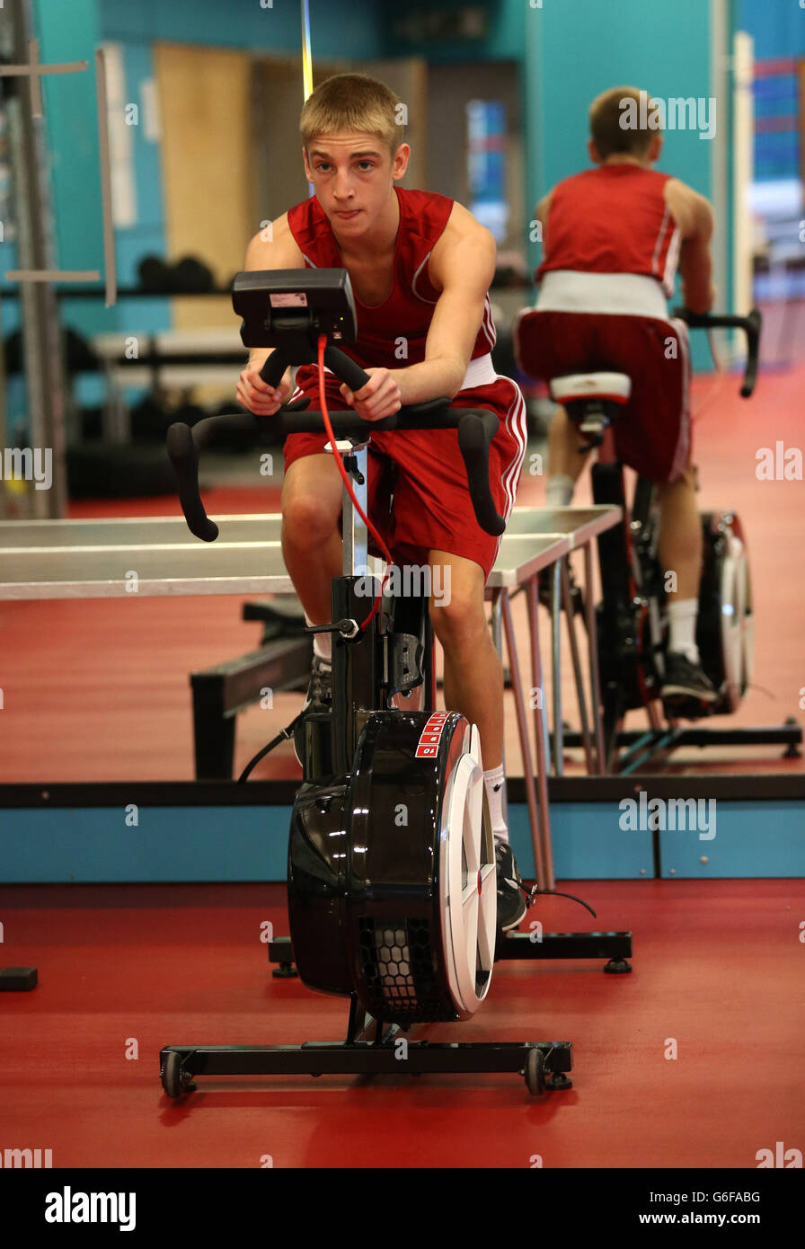 Jack Bateson during the Team GB Media Day at the English Institute of Sport, Sheffield. Stock Photo