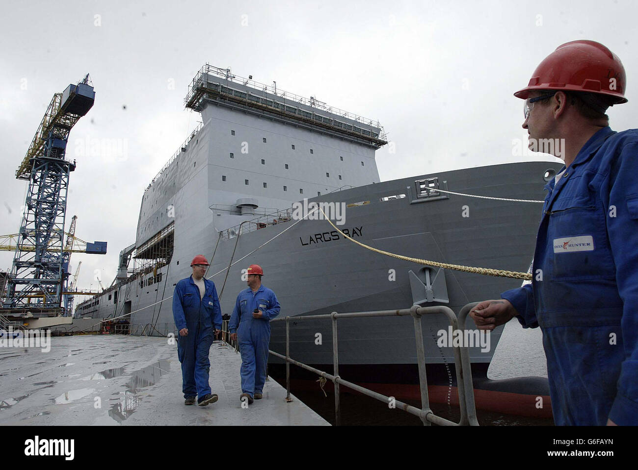 First ship built swan hunters 10 years hi-res stock photography and ...