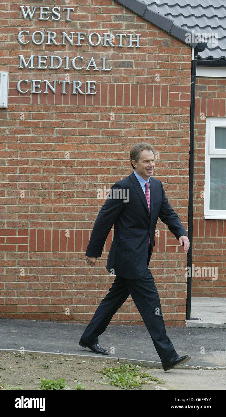 Prime Minister Tony Blair Stock Photo - Alamy