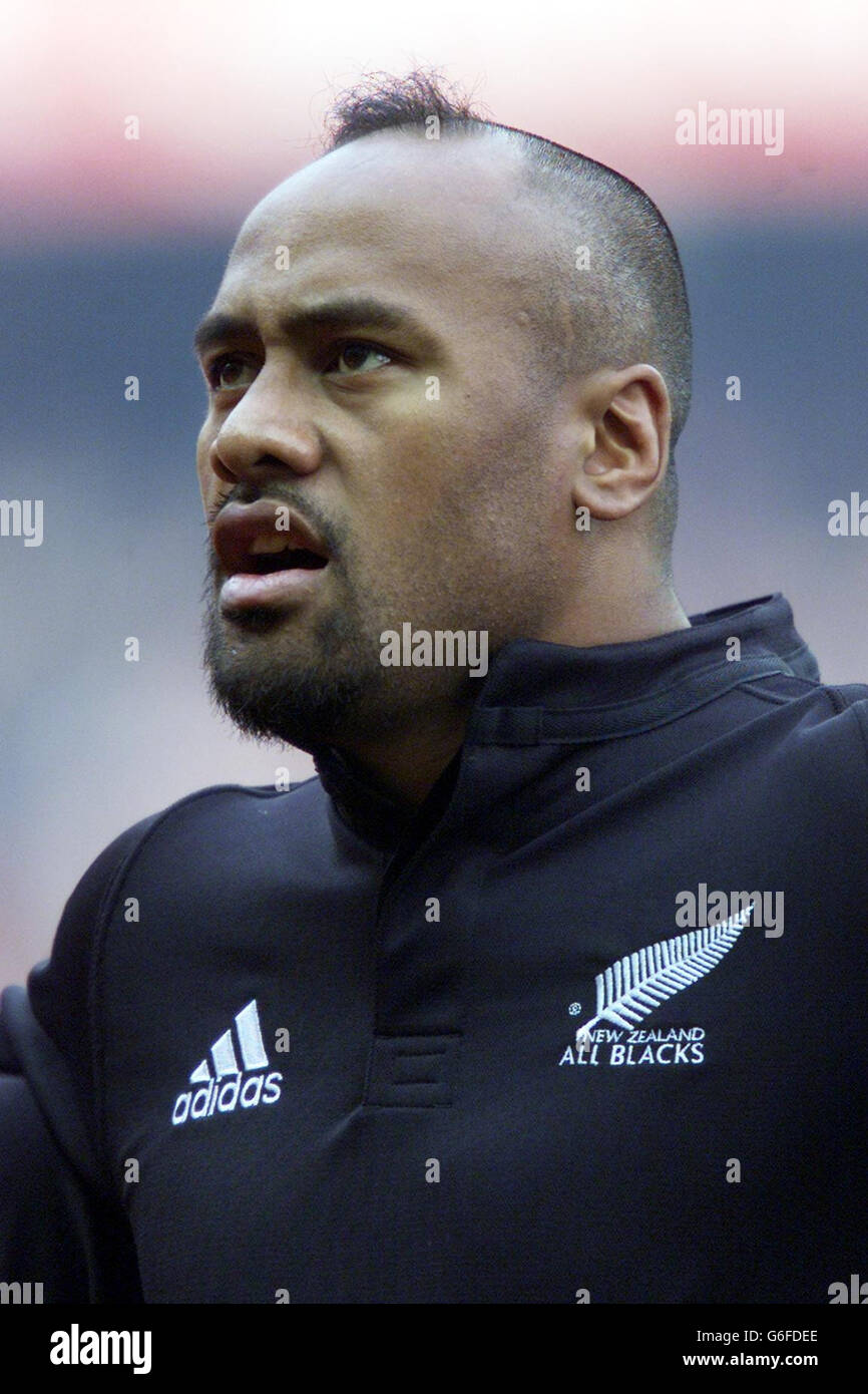 RUGBYU Nzl_Lomu 1 Stock Photo