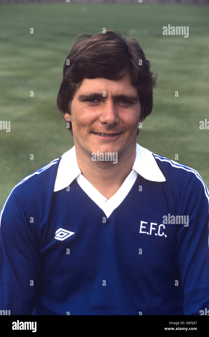 Soccer - Everton FC Photocall - Mick Buckley. Everton player Mick Buckley Stock Photo