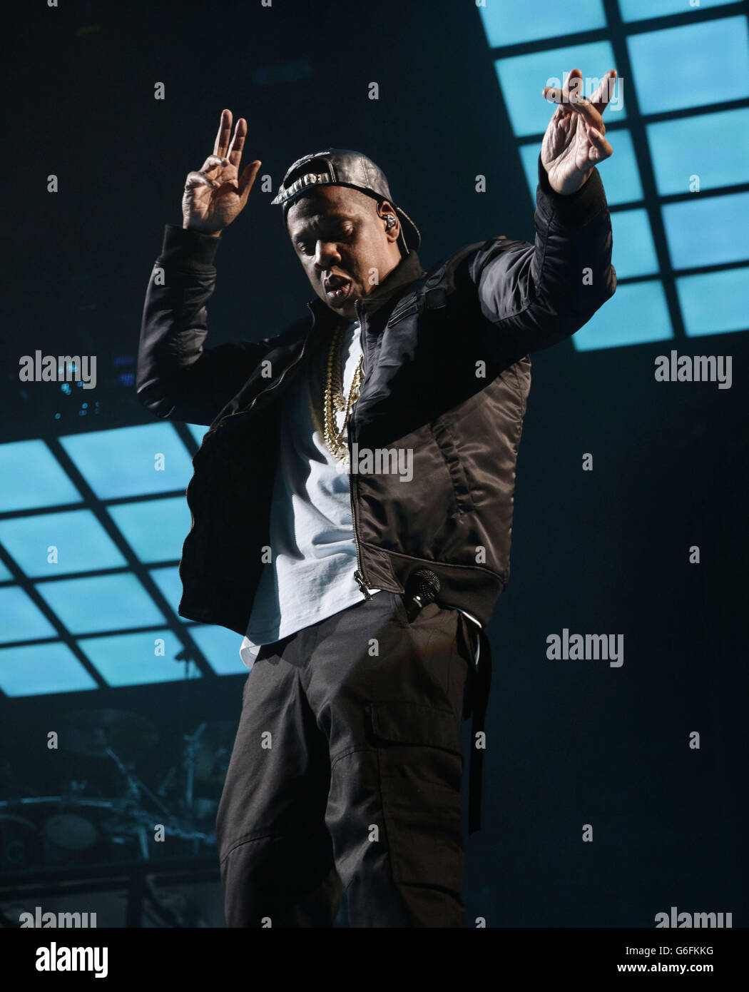 Jay Z concert London Stock Photo Alamy