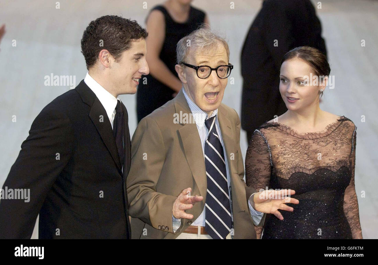 Woody Allen Venice Film Festival Stock Photo Alamy