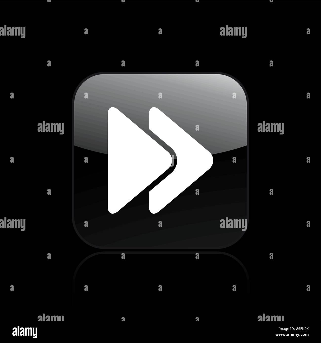 Vector illustration of single isolated skip icon Stock Vector Image ...