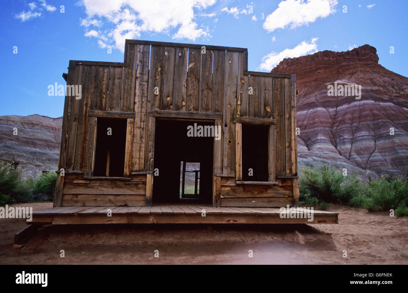 The Old Paria Movie Set near Kanab, Utah, USA. Stock Photo