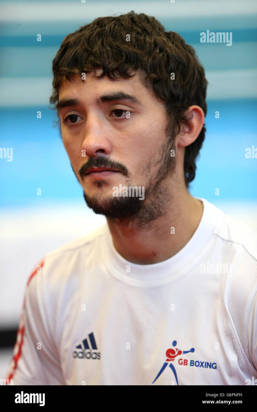 Boxing - Team GB Media Day - English Institute of Sport. Andrew Selby during the Team GB Media Day at the English Institute of Sport, Sheffield. Stock Photo