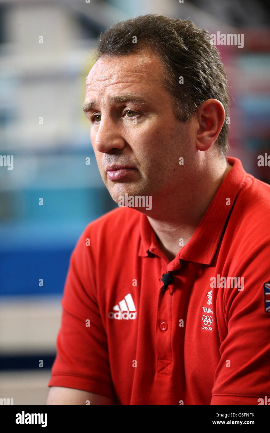 Rob McCracken Performance Director during the Team GB Media Day at the English Institute of Sport, Sheffield. Stock Photo