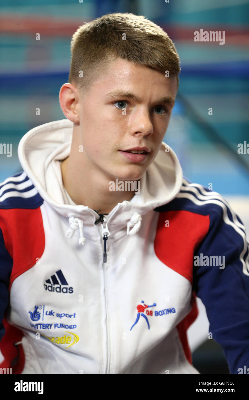 Charlie Edwards during the Team GB Media Day at the English Institute of Sport, Sheffield. Stock Photo