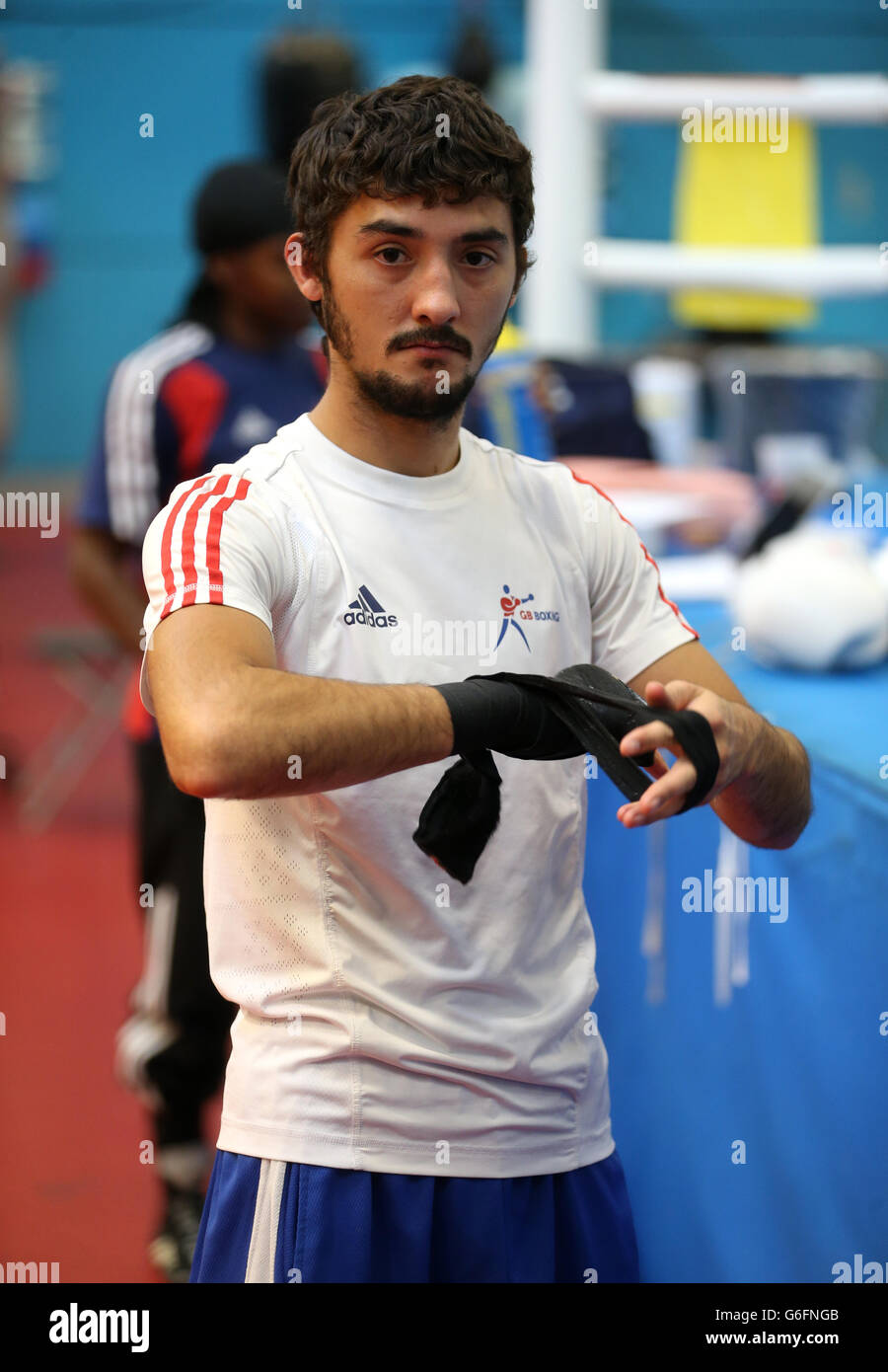 Andrew Selby during the Team GB Media Day at the English Institute of Sport, Sheffield. Stock Photo