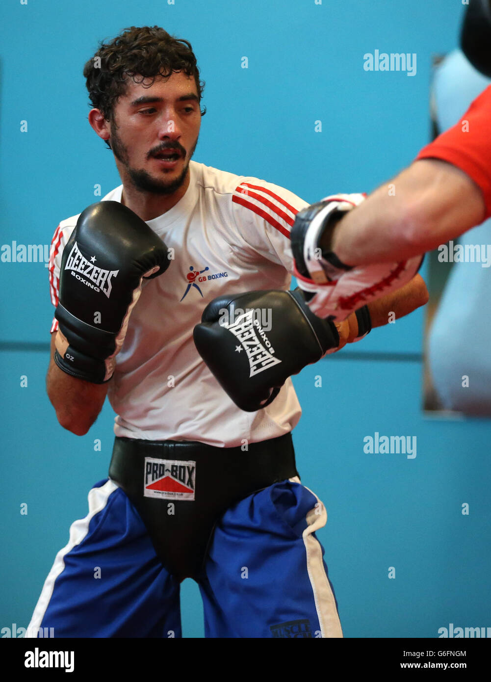 Boxing - Team GB Media Day - English Institute of Sport. Andrew Selby during the Team GB Media Day at the English Institute of Sport, Sheffield. Stock Photo