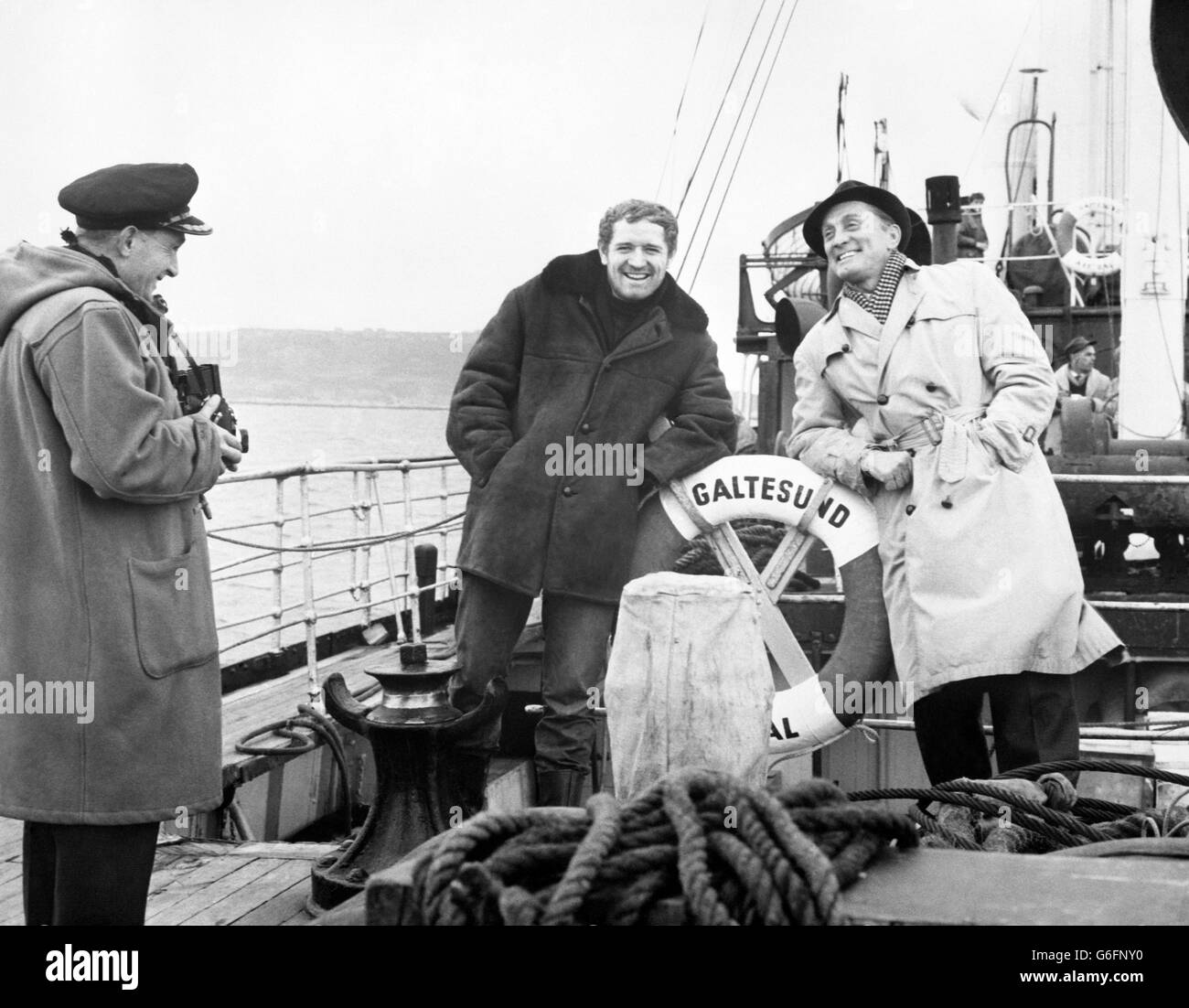 Film The Heroes of Telemark Weymouth Bay Stock Photo Alamy