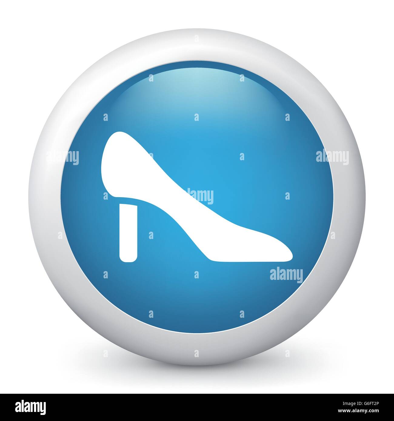 Vector illustration of single elegant shoes Stock Vector Image & Art ...