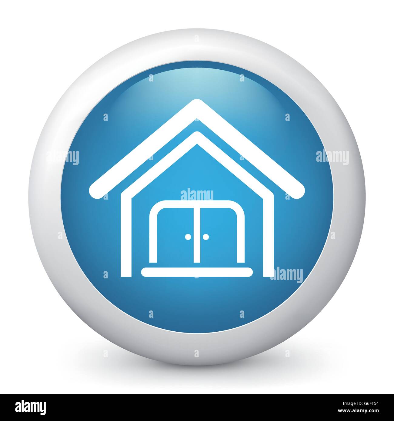 Vector illustration of house single icon Stock Vector Image & Art - Alamy