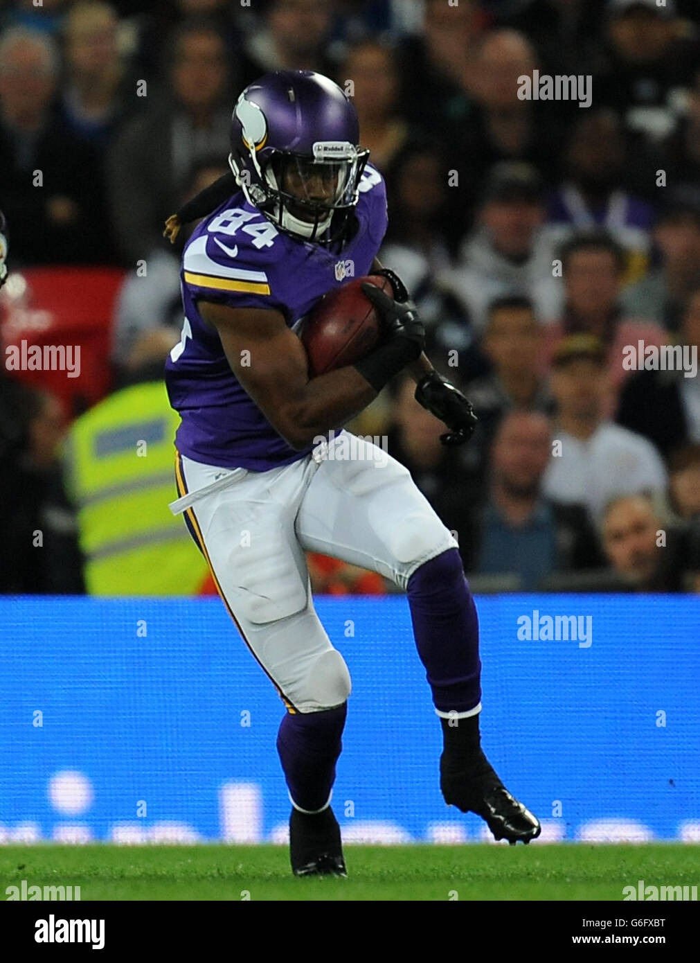 Minnesota Vikings' Stefon Diggs in action during the International Series  NFL match at Twickenham, London Stock Photo - Alamy