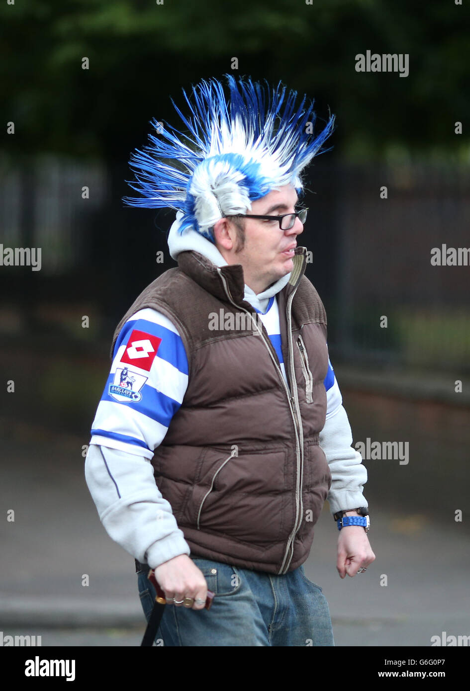 A queens park rangers fan hi-res stock photography and images - Alamy