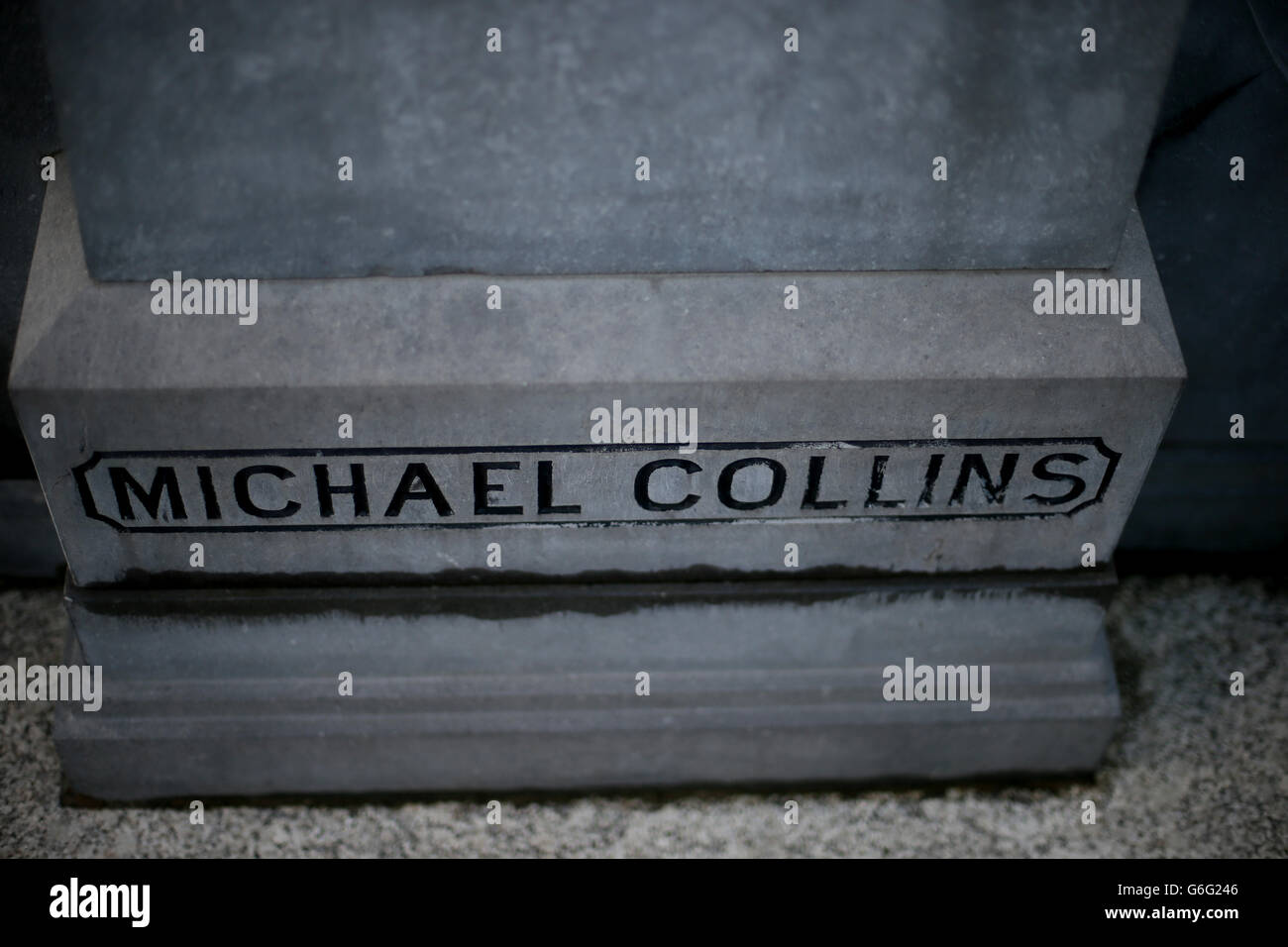 At The Grave Of Michael Collins In Glasnevin Cemetery High Resolution ...