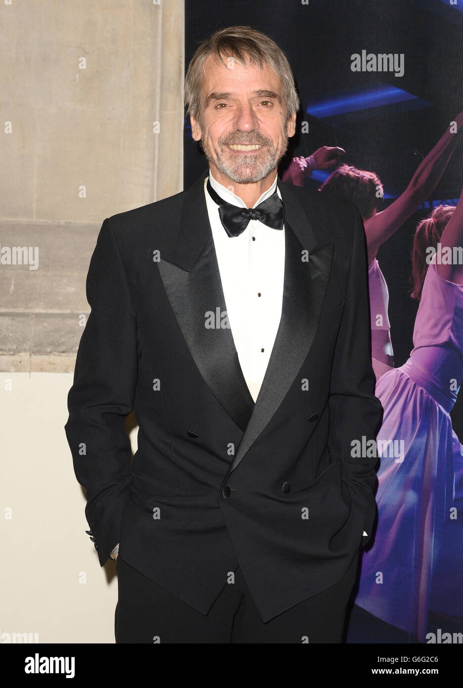 Jeremy Irons attends the annual Chickenshed Gala Cabaret, at the Guildhall, in central London. Stock Photo