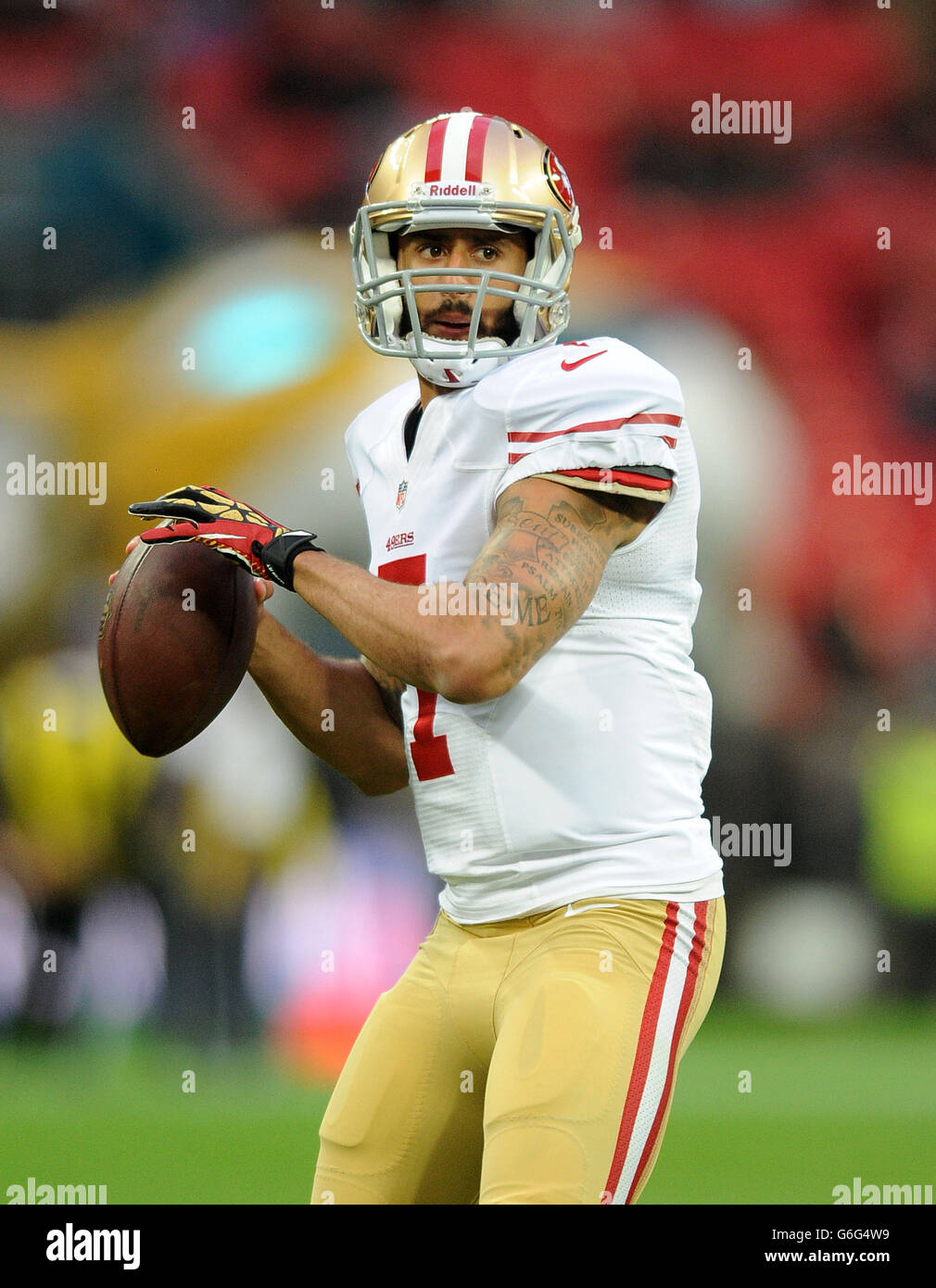 Vtg#7 COLIN KAEPERNICK San Francisco 49ers Super Bowl XLVII