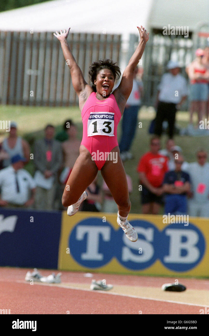 Athletics, British Olympic Trials, Birmingham Stock Photo Alamy
