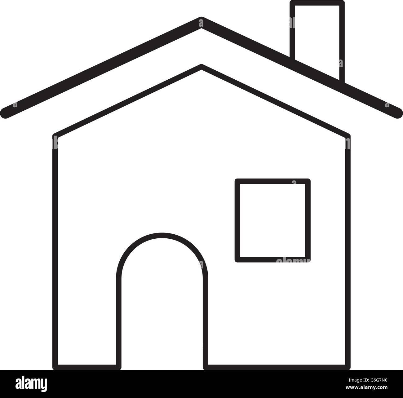 House icon. Home design. Vector graphic Stock Vector Image & Art - Alamy