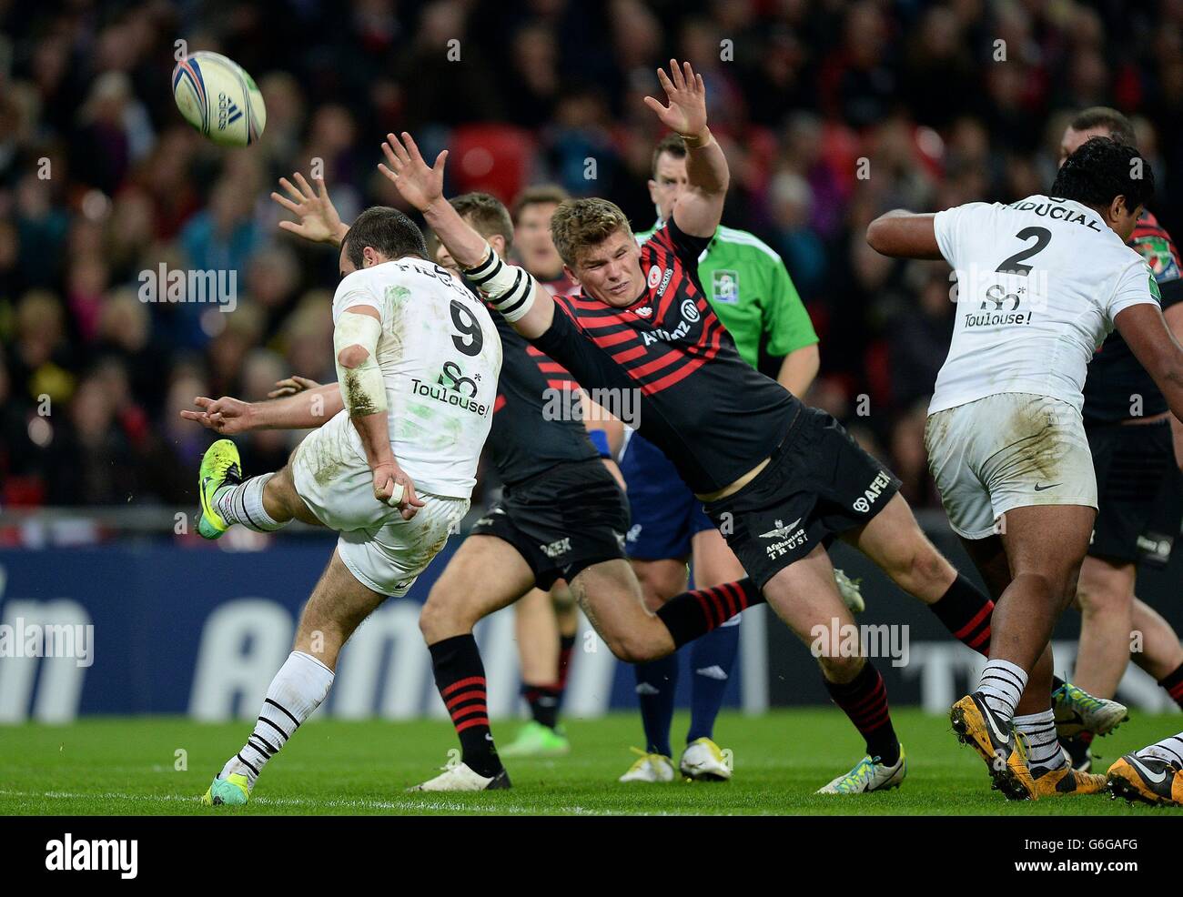 Toulouses jean marc doussain during the heineken cup hi-res stock  photography and images - Alamy