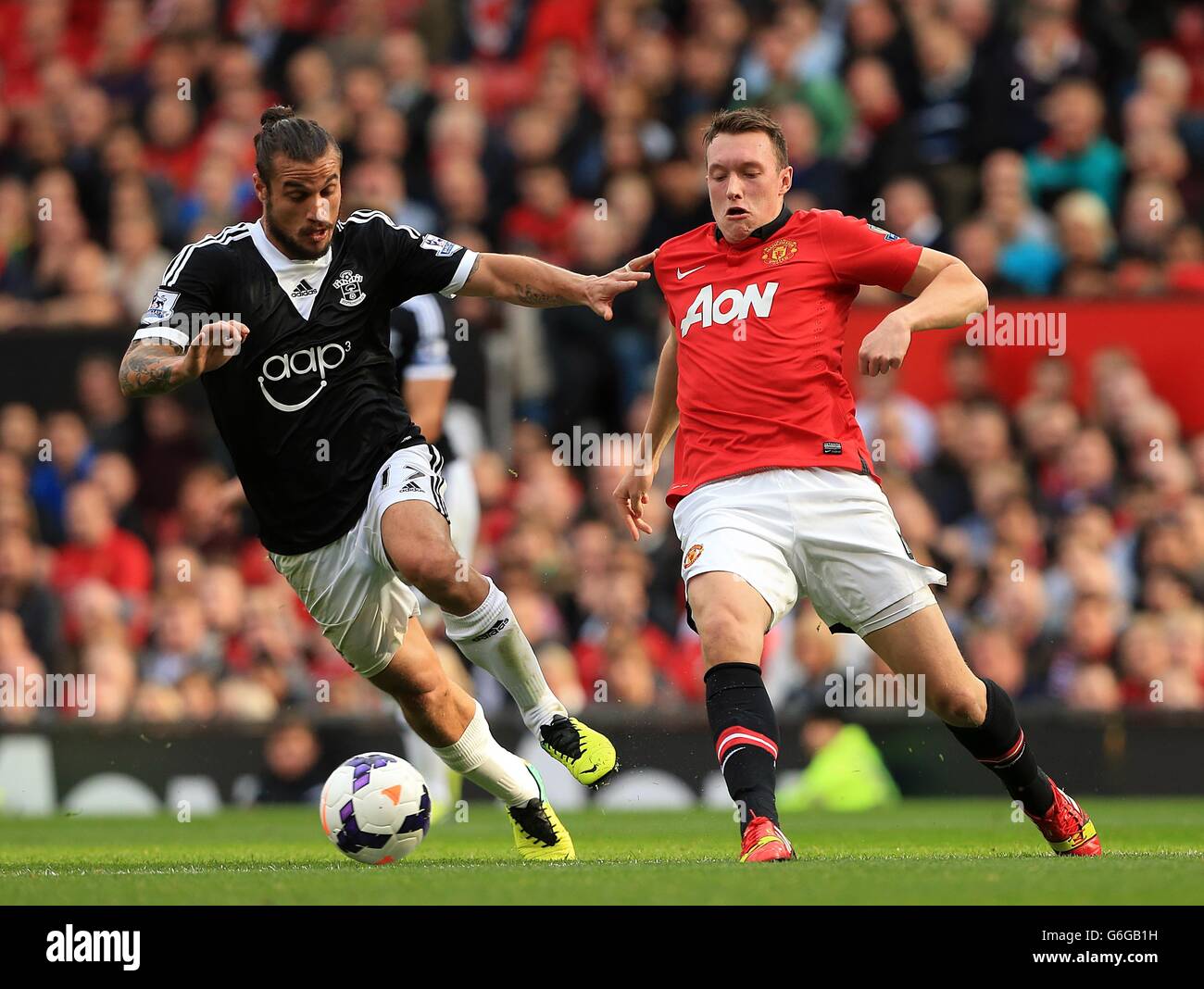 Soccer - Barclays Premier League - Manchester United v Southampton - Old Trafford Stock Photo