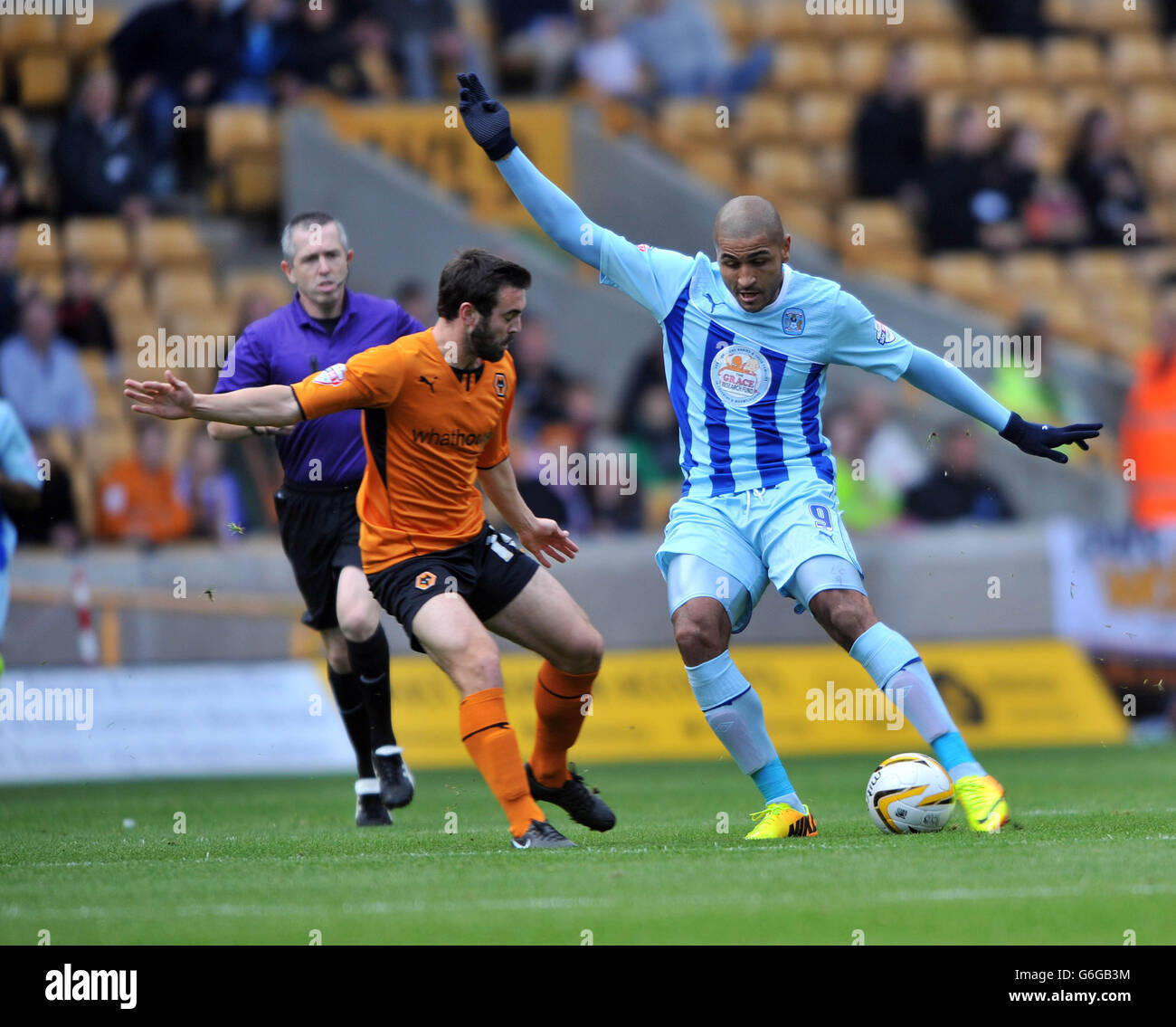 Emirates FA Cup Quarter- Final Wolverhampton Wanderers v Coventry City A general view inside of