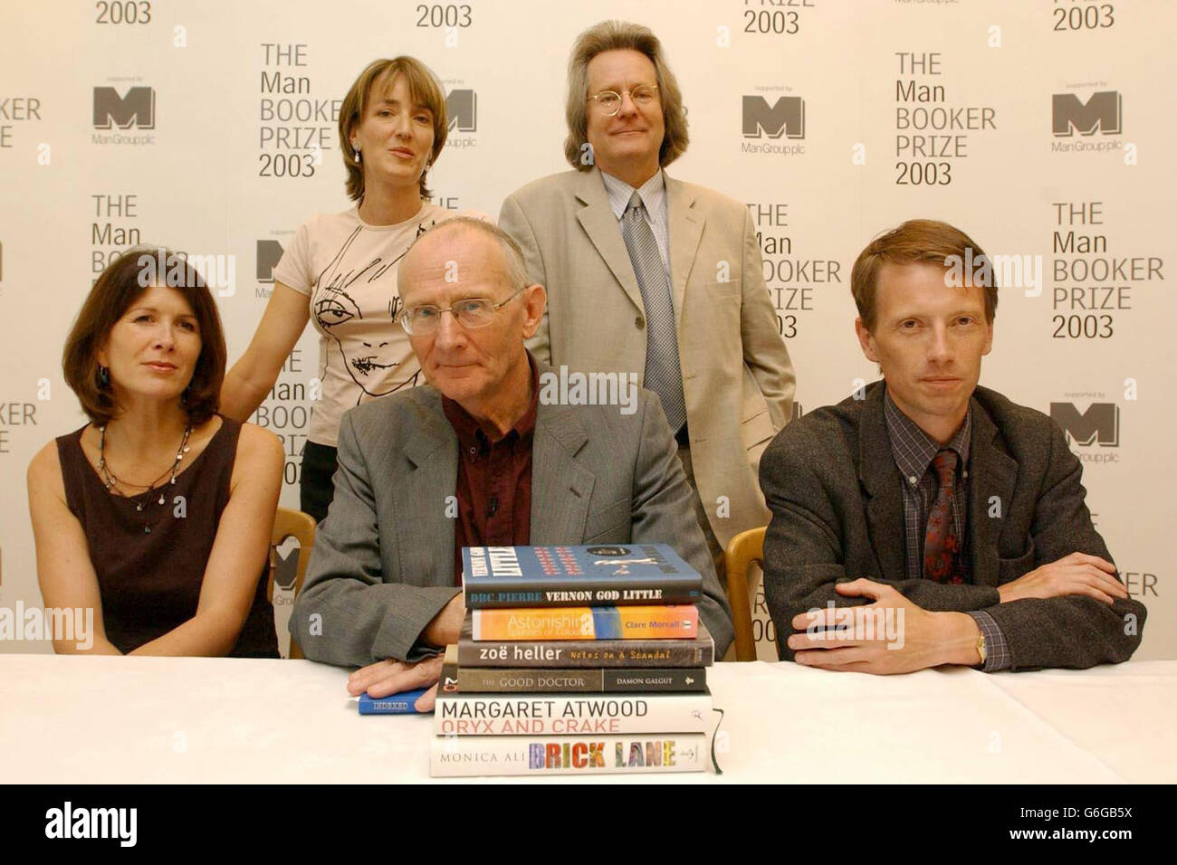 The Man Booker Prize 2003 Stock Photo