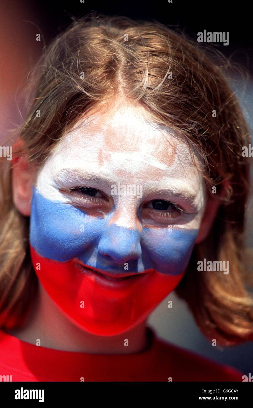 EURO 96 SOCCER - Germany v Russia Stock Photo - Alamy