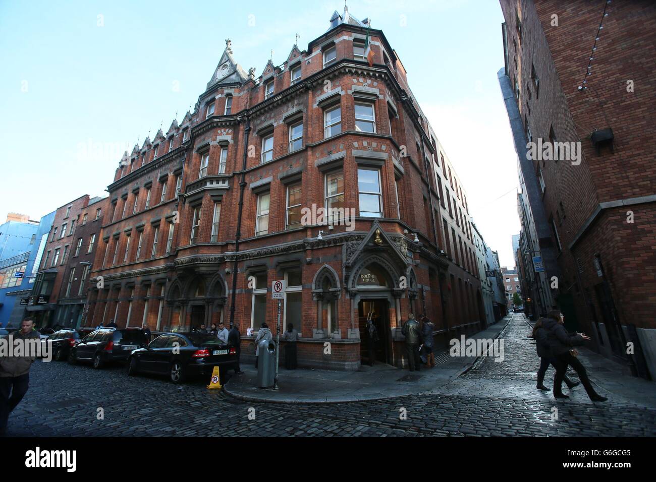 A general view of the District Family Law Court where a case was heard to decide the future of the blonde-haired, blue-eyed seven year-old girl was taken from a Roma family in Ireland. Stock Photo