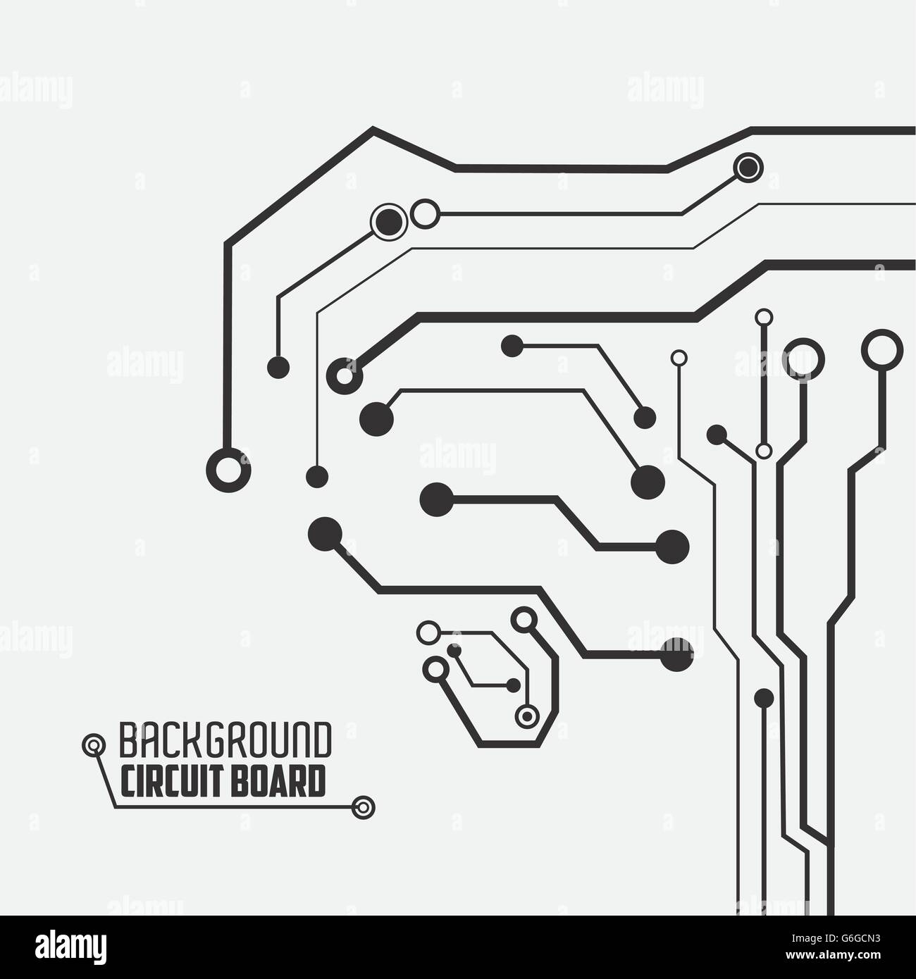 Circuit board design. technology and electronic concept Stock Vector Image & Art Alamy