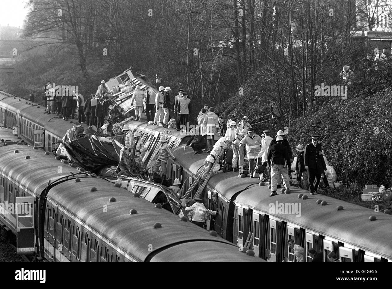 Clapham junction trains Black and White Stock Photos & Images Alamy