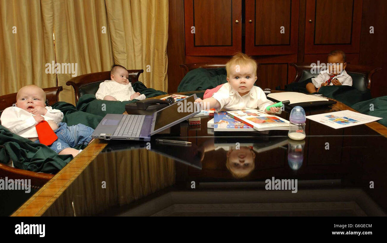 Fisher-Price Baby Executives Stock Photo