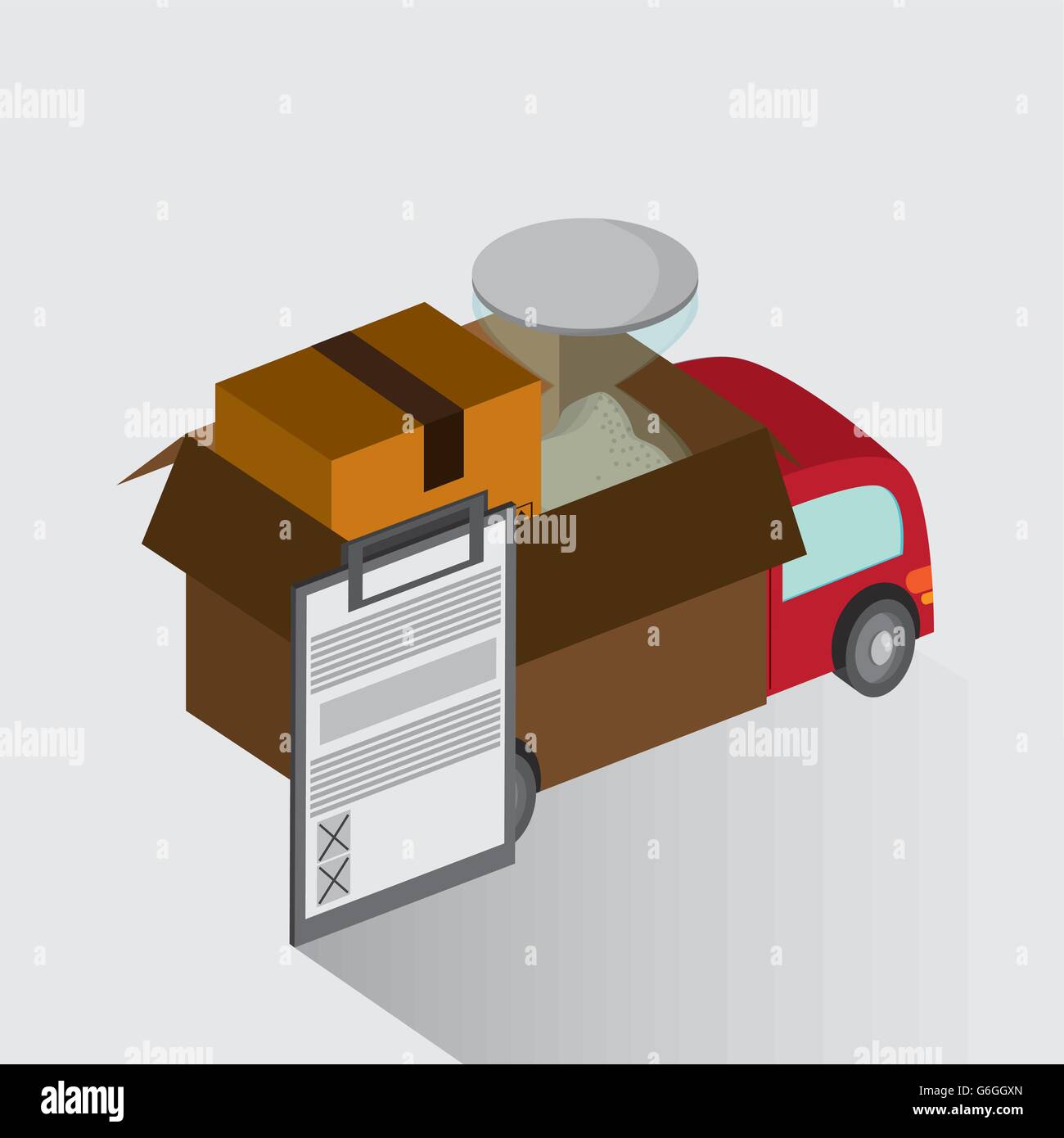Delivery truck design , vector illustration Stock Vector Image & Art ...