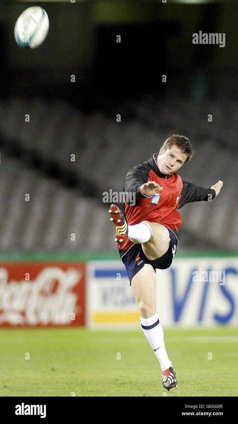 Wales' Ceri Sweeney ahead of the team's opening Rugby Union World Cup