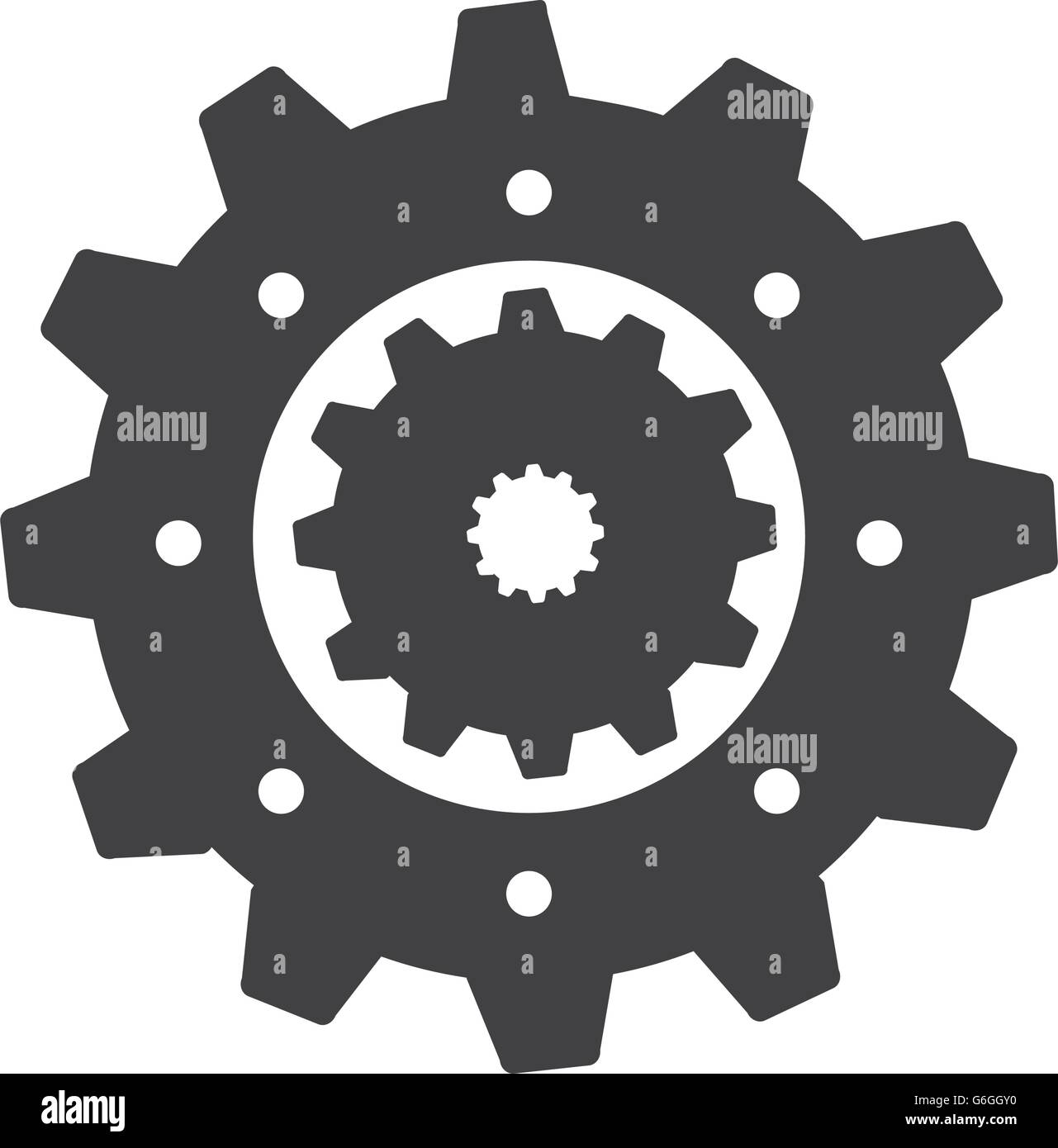 gear machine style isolated icon design Stock Vector Image & Art - Alamy