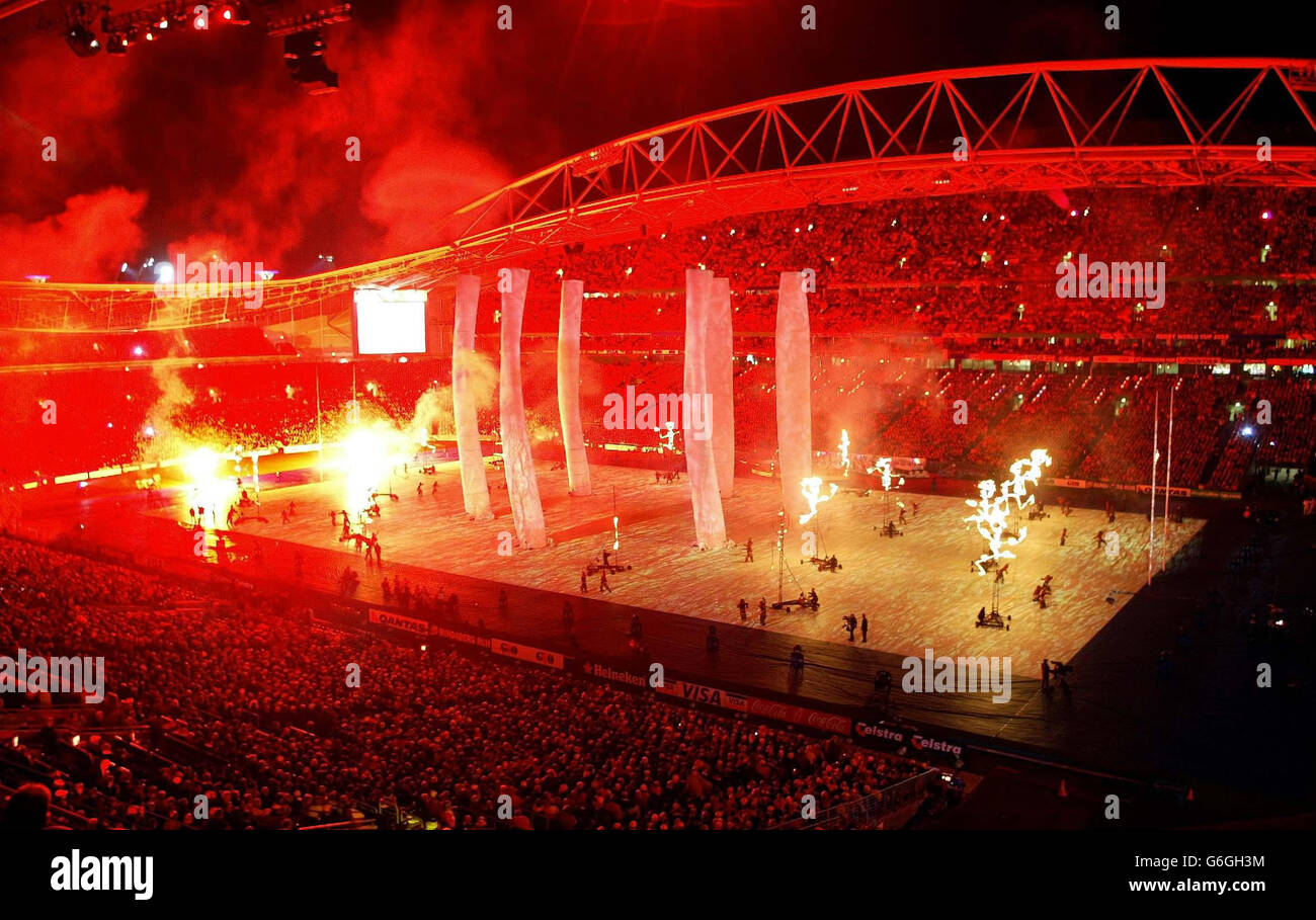 Rugby Union World Cup Opening Ceremony Stock Photo Alamy