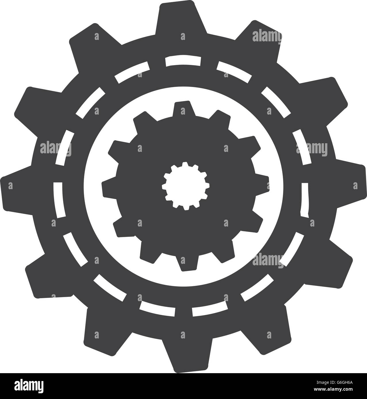 gear machine style isolated icon design Stock Vector Image & Art - Alamy