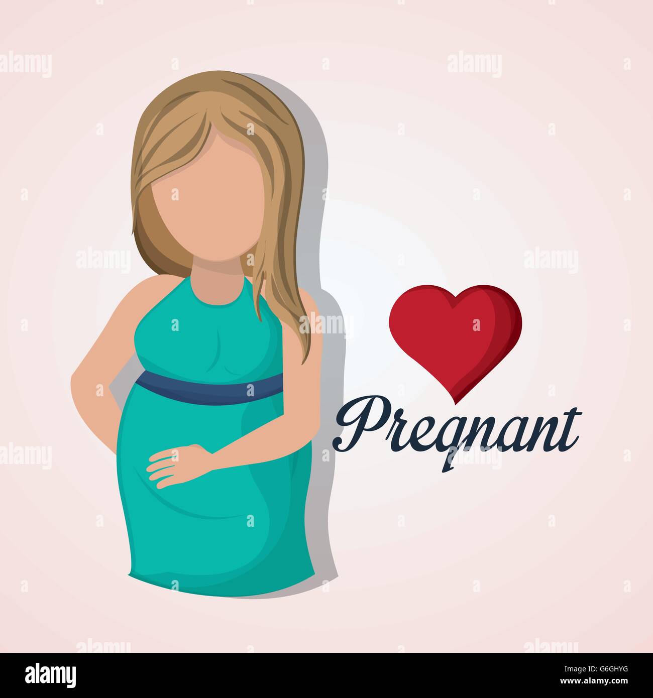 Expecting Mother Vector Pregnancy mother design, vector illustration Stock Vector Image & Art ...