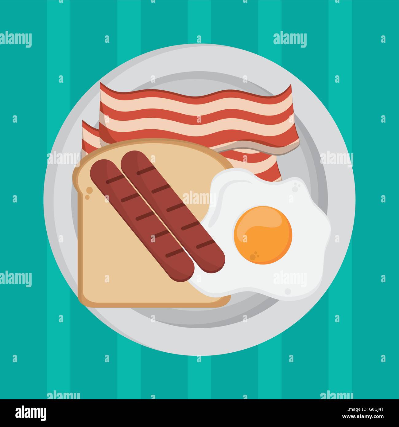 Breakfast icon design, vector illustration Stock Vector Image & Art - Alamy