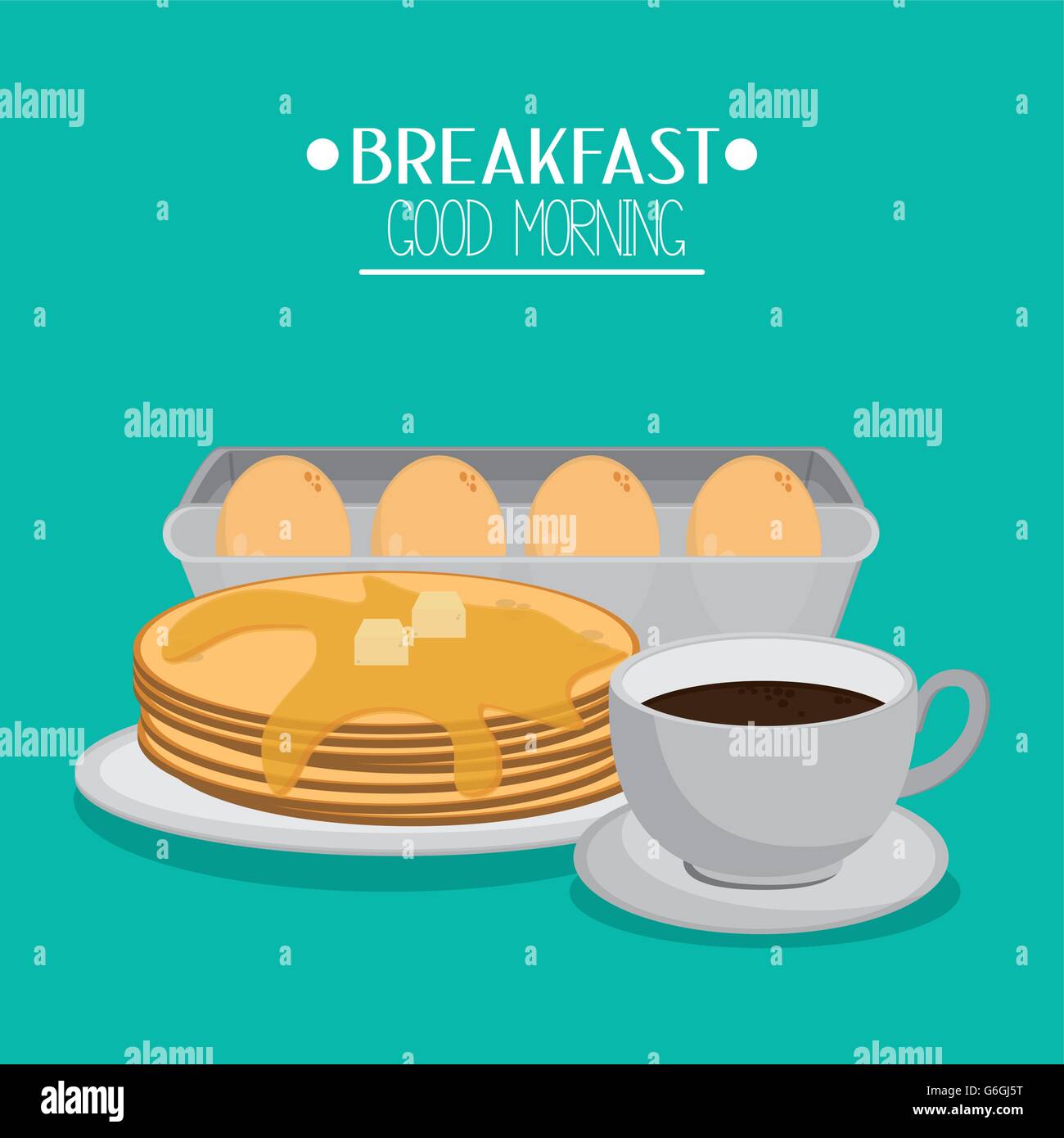 Breakfast icon design, vector illustration Stock Vector Image & Art - Alamy