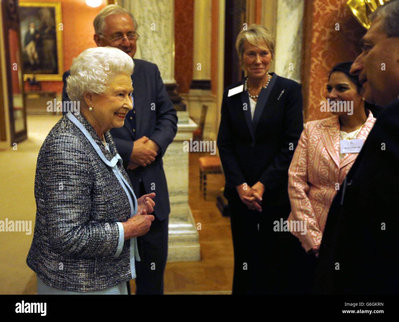MP reception at Buckingham Palace Stock Photo - Alamy
